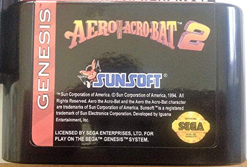 Aero The Acro -Bat 2 - מחסנית משחקי הווידאו רבייה