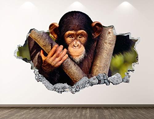קיר קיר קיר קיר קיר קיר מדבקות אמנות 3D 3D מרוסק לתינוק מדבקת בעלי חיים ציור קיר חדר ילדים מתנה בהתאמה