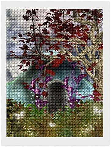 עץ קסום מיסטי אנימה ירח דקורטיבי יהלומי ציור ערכות מצחיק 5 ד עשה זאת בעצמך תרגיל מלא יהלומי נקודות