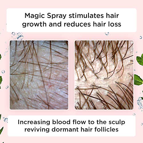 ליקאטו קסם שיער צמיחה תרסיס-אורגני שיער צמיחת שמן לנשים וגברים כל טבעי צמחים שיער לצמיחה מחודשת