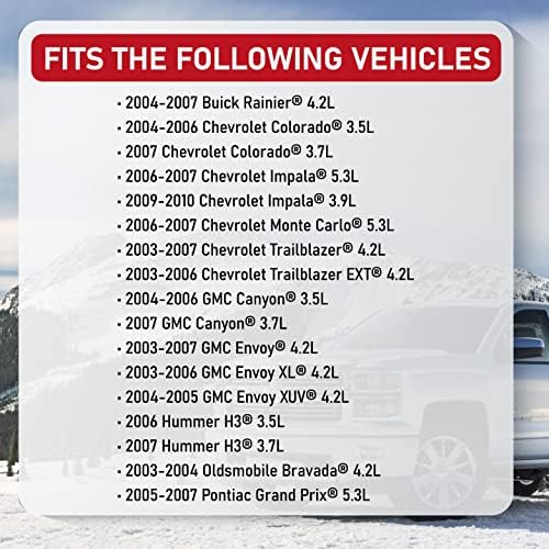 גוף מצערת אלקטרונית - תואם לבואיק, שברולט, GMC, האמר ורכבי GM אחרים - 2003-2010 - Rainier, Colorado, Impala,
