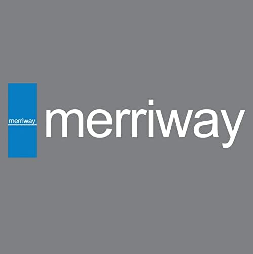 Merriway BH04809 דלת ארון ארונות, ברגים של 65 ממ, 8 קג חוזק משיכה לבן, 4 קג תפוס מגנטי גדול צלחת יחידה,