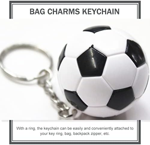מחזיק מפתחות כדורגל Sewroro 10 יחידות רשימות מפתחות כדורגל מחזיק מפתחות כדורגל לקבוצת בנים לילדים
