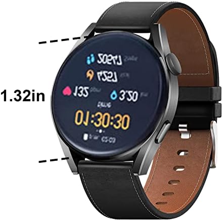 Riqingy Call Watches Smart Watch 1.32in HD Bluetooth שעונים חכמים מתאימים לטלפונים אנדרואיד לגברים נשים