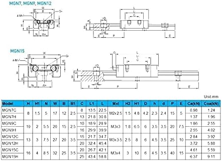 קוויוטו רכבת ליניארית 15 מר15 15 מ מ רכבת ליניארית מדריך פלדה שקופיות אורך 100 מ מ עם מיני מגן15 שעות