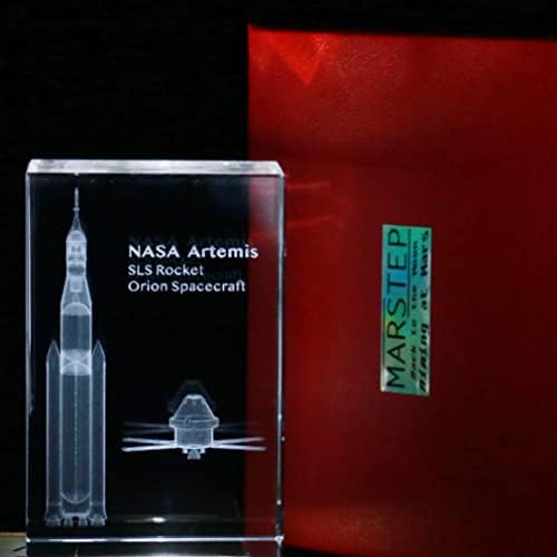 מרקט נאסה ארטמיס מודל רקטות-רקטות אוריון חללית ירח לנדר קריסטל 3 ד מודל יצירתי מתנה