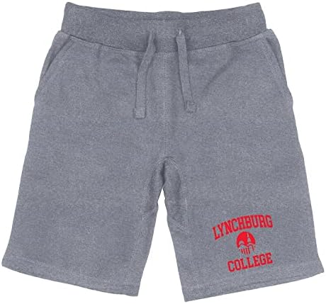 W אוניברסיטת הרפובליקה של לינצ'בורג חותם מכללת המכללות בגיזת מכנסיים קצרים