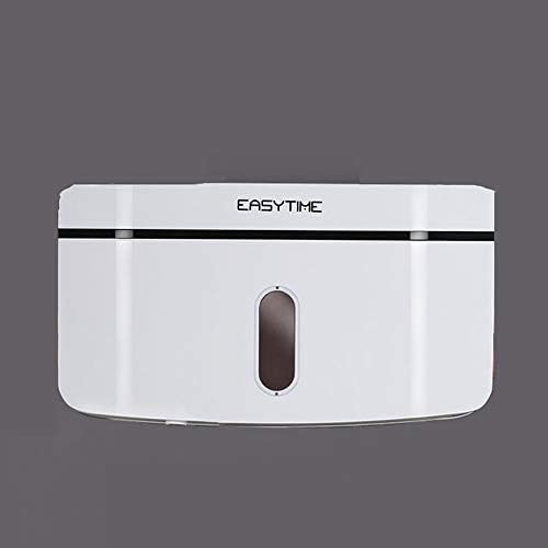 יואנפלק קופסת רקמות אמבטיה מגש גליל טואלט בית חינם מדף אמבטיה אטום למים קופסת נייר יצירתית קופסת