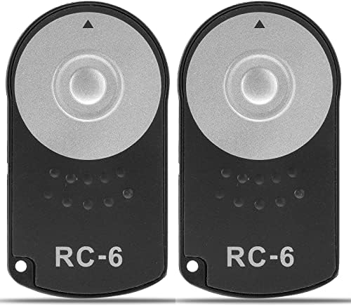 RC-6 עבור Canon Remote עם שחרור תריס 2 חבילות