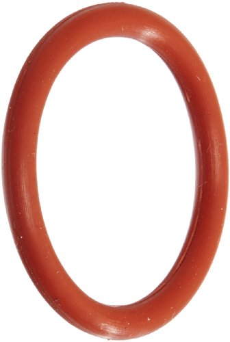 252 סיליקון O-Ring, 70A דורומטר, אדום, 5-1/4 מזהה, 5-1/2 OD, 1/8 רוחב