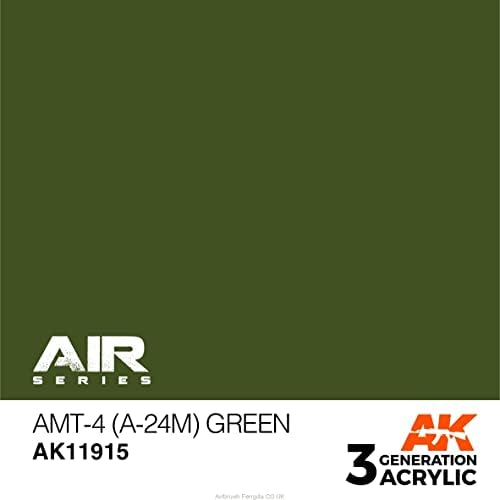 AK Acrylics 3gen Aircraft AK11915 AMT-4 ירוק