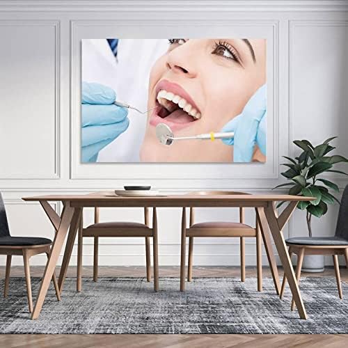 משרד שיניים בלודוג מעוטר בכרזות לטיפול שיניים פוסטרים משרדי שיניים פוסטר קיר ציור קיר לחדר שינה
