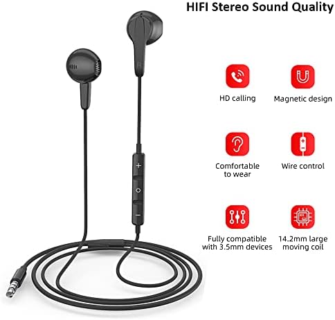 AWKER 511 אוזניות קוויות עם אוזניות אוזניות אוזניות באוזניים, סטריאו HIFI, Bass Audio Crystal Stree,