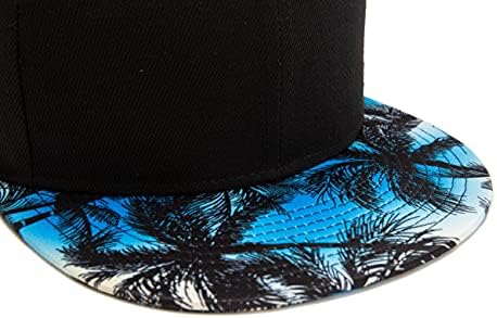 Quanhaigou classic hatback hat hip hop flat bill visor cap - יוניסקס כובעי בייסבול מתכווננים למבוגרים