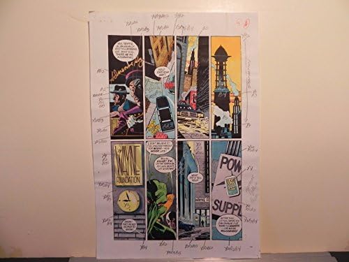 צל העטלף 8 באטמן הפקה צבע מדריך אמנות חתום אדריאן רוי עמ ' 3
