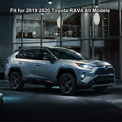 מחצלות רצפה של Kiwi Master Mats & מטען תואם תואם לשנים 2019-2023 Toyota Rav4 כל האביזרים של הדגמים.