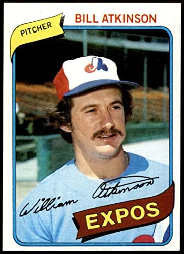 1980 Topps 415 Bill Atkinson Montreal Expos Expos Expos