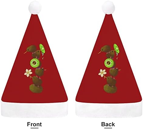 חמוד קיווי ציפור חג המולד כובע אישית סנטה כובע מצחיק חג המולד קישוטים