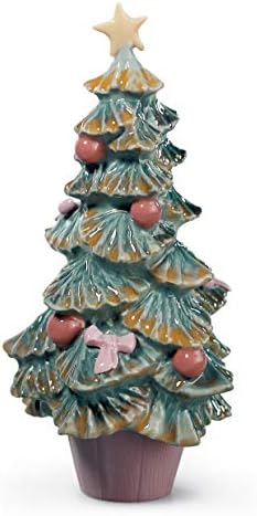 פסלון עץ חג המולד של Lladró. דמות עץ חג המולד של חרסינה.