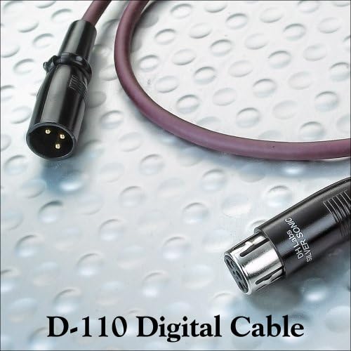 מעבדות DH D-110 AES/EBU XLR כבל שמע דיגיטלי 6.0 מטר על ידי Silver Sonic