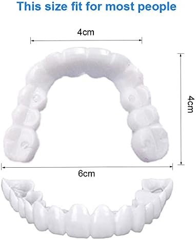 שיניים תותבת שיניים הניתנות להתאמה אישית זמנית זמינות תבניות שיניים מזויפות
