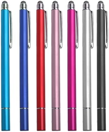 עט חרט בוקס גרגוס תואם ל- OnePlus 9R - Dualtip חרט קיבולי, קצה סיבים קצה קצה קיבולי עט חרט עבור OnePlus 9R - מכסף