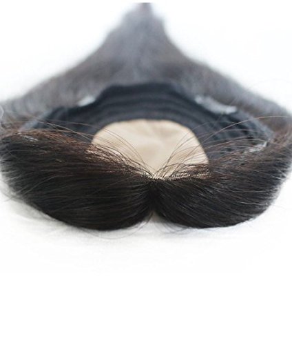 איריג רמי שיער טבעי טופר, 6 * 6 משי למעלה טופר, ישר טבעי נוכריות לנשירת שיער נשים