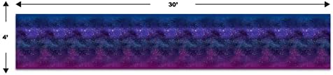רקע קיר גלקסי תאי צילום בות 'BEISTLE מודפס פלסטיק גלקסי קוסמי תפאורה ומסיבת BEISTLE מספקת רקע תחנת חלל,