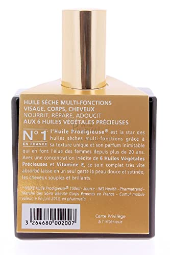 Nuxe Huile Prodigieuse Multi, שמן יבש למטרה, 3.3 fl oz