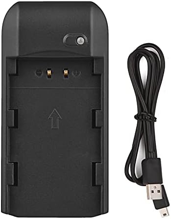 Xixian Mini נייד NP-FV5 פלוס מטען סוללות עם כבל טעינה USB אור מחוון