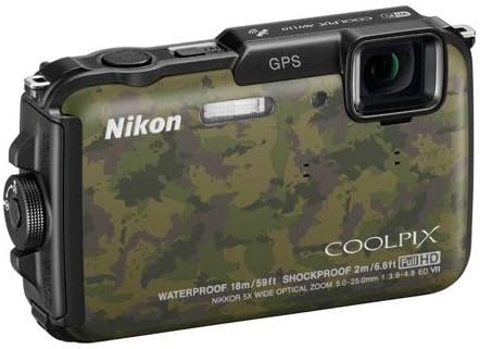 Nikon Coolpix AW110 Wi-Fi ומצלמה דיגיטלית אטומה למים עם GPS