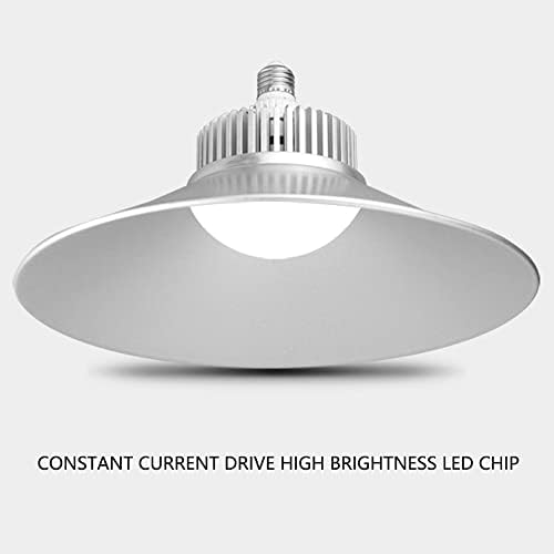 6500K אור לבן E27 LED LIGH BAY LIGHT, אורות חנות תקרה אור מוסך, אורות אסם E26/E27, אורות מחסן תעשייתי, תאורת