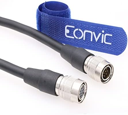 Eonvic Hirose 10 PIN זכר לנקבה RCC-450P כבל הרחבת שלט רחוק למצלמות פנסוניק
