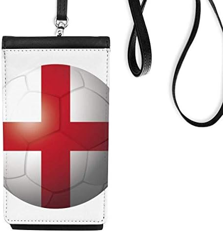 ארנק טלפון של כדורגל לאומי כדורגל ארנק ארנק תלייה ניידת כיס שחור