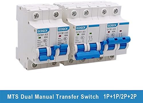1 יחידות 1 יח '+1 יח '/2 יח '+2 יח ' כוח כפול מתג העברה ידנית משולב מפסק 220 וולט זרם חילופין 6 א-63 א 50/60