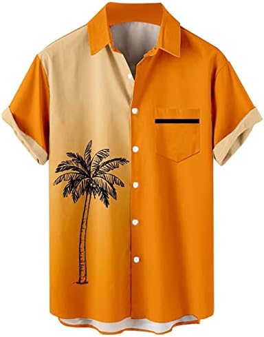 חולצת T קיץ של גברים קיץ תיירות נופש קיץ חוף מגמת אופנה פנאי תלת מימד הדפסה דיגיטלית קצרה
