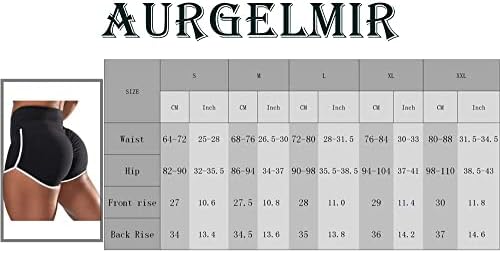 AURGELMIR מכנסי אימון לנשים מכנסי כושר שלל מכנסי יוגה