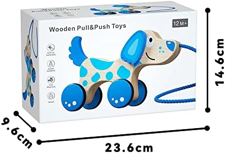 צעצועים לתינוק מושכים כלב צעצועים לפעוטות 1-3 פעוטות מושכים צעצוע צעצוע פעוט צעצוע פעוטות צעצוע