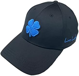 שחור תלתן חדש לחיות מזל פרימיום תלתן 106 תכלת / שחור מצויד כובע גולף