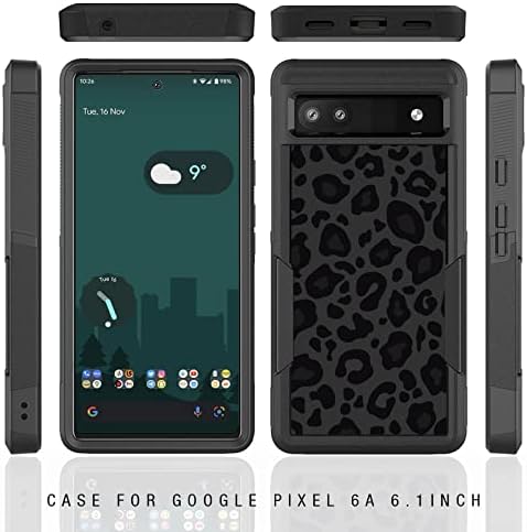 Vejerkk Pixel 6A CASE CHEETAH נמר דפוס הדפס