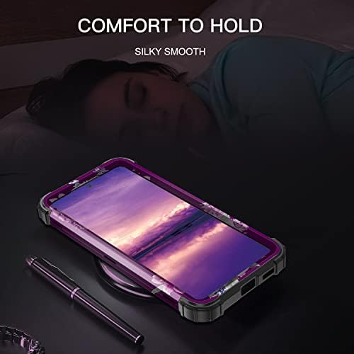 Lontect for Galaxy A53 5G Case Floral Prolorate Shocking Heavy Duty 3 ב 1 Hybrdy High High Pifect