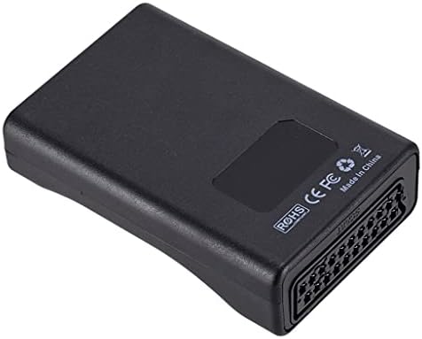ZCMEB 1080P SCART לווידיאו Audio Audio Scale Converter מתאם ל- DVD TV עבור Sky Box STB Plug and Play כבל