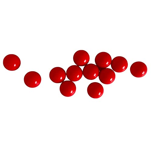 12 ממ 100 יחידות דלרין פוליאוקסימתילן מוצק פלסטיק נושאות כדורי תפור לפי מידה באדום