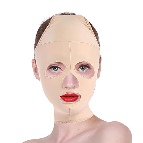 פנים הרמת הרזיה פנים כיסוי מלא תחבושת להפחית פנים סנטר כפול טיפול ירידה במשקל יופי חגורה