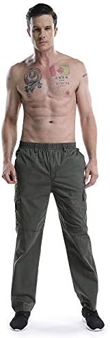 מכנסי ג'וג'ר עם מותניים גבוהות של נשים מכנסי מצנח רחבים לנשים מכנסי מטען רופפים מכנסי טרנינגס מכנסיים
